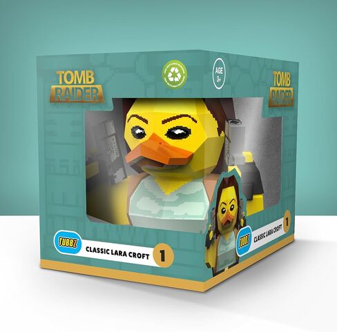 TUBBZ Mini: Tomb Raider - Lara Croft Cosplaying Rubber Duck Vinyl Figure in Saudi Arabia
