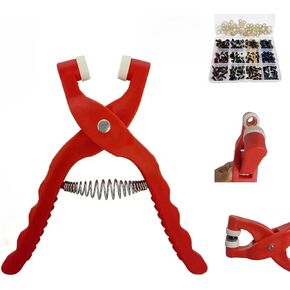 1SET Safety Eye Eye Snapper Tool ، أداة أمان للعيون للكروشيه ، وعيون الحيوانات المحشوة أدوات الكروشيه للكروشيه ، والأدوات المساعدة لربط عيون السلامة