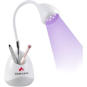 3W UV LED مصباح المكتب ، مرن GOSENECK و CHLAMP MINI DESK LIGH
