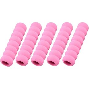 AKOAK 5 PCS غطاء وقائي حلزوني سميك لمواجهة الباب للأطفال ، وضغط الضوضاء ، ومكافحة الانزلاق ، ومضادة للبطء ، ومضادة القفازات القفازات-حماية آمنة للأطفال (وردي)