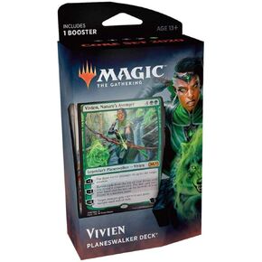 Magic the Gathering: MTG: Core Set 2020 Planeswalker Deck - Vivien W/Booster Pack (Green)