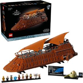 Lego Star Wars Jabba's Sail Barge Building مجموعات للبالغين - مجموعة حرب النجوم المقتنيات للمشجعين - عرض 3،942 قطعة - هدايا للرجال والنساء - 75397