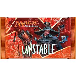 Magic The Gathering Unstable Booster Pack Trading Card Game - One Booster Pack