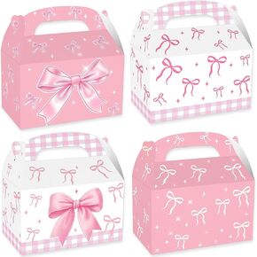 Jevenis Coquette Goodies Boxes Coquette Goadies حقائب عيد ميلاد لحفلة الأكياس لصالح عيد ميلاد دش دش الطفل
