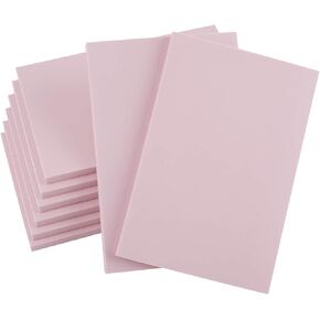 Tosnail 8 Pack 4 "× 6" كتل نحت الطوابع المطاطية والمطاط الناعم لمشروع الحرفية - رائع للمبتدئين والمهنيين