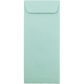 JAM PAPER #10 Policy Business Premium Envelopes - 4 1/8 x 9 1/2 - Pastel Baby Blue - 50/Pack