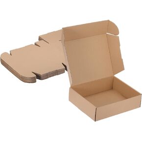 Patikil 10x7x2 بوصة صناديق شحن صغيرة ، 20 جهاز كمبيوتر ملحق مربع كرتون مربع الصناديق لتعبئة البريد المتحرك مربعات الأعمال الصغيرة البيضاء in Kuwait