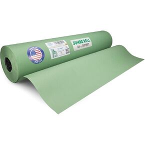 Jumbo Roll Black Kraft Paper 36" x 8400" (700 feet) - Craft Paper Roll 45 lb Thickness - Black Kraft Paper Roll for Art and Crafts - Wrapping Paper for Gifts, Moving and Packing by IDL Packaging