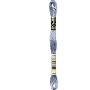 BULK BUY: THELL DMC Six Strand Embroidery Cotton 8.7 Yards Light Blue 117-932 (12 pack)
