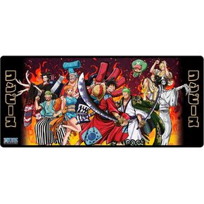 Abystyle One Piece Battle in Wano Gaming Mousepads 35 "× 16" أنيمي مانغا مانغا منصات الماوس المطاط