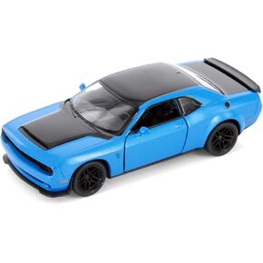2023 Challenger SRT Demon 170 Muscle Car, Blue - 5461D - 1/40 Scale Diecast Model Car