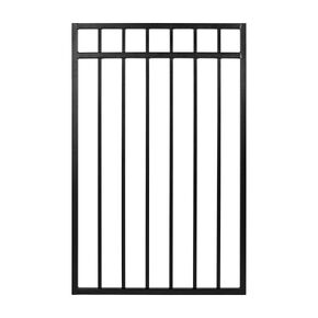 بوابة Nuvo Iron Coral Gate (فتحة عريضة 36 بوصة) عرضها 33 بوصة × 46 بوصة ، وأجهزة وثيقة ذاتية مع مقبض جانبي مزدوج