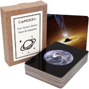 Carddia | الكائنات الفلكية البطاقات التعليمية التعليمية (بما في ذلك كواكب النظام الشمسي ، الكواكب الصغيرة ، الأقمار الصناعية ، المجرات ، المجموعات ، السدم ...)