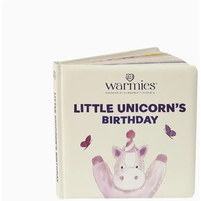 Warmies Childrens Book- عيد ميلاد يونيكورن الصغير ، أول كتاب للأطفال