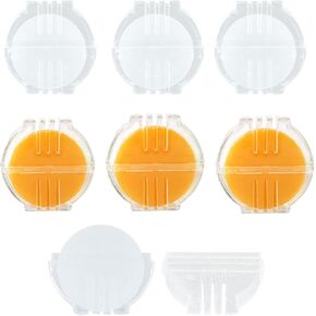7 Count Thread Wax with Dispenser containers Thread Waxer for Sewing Strengthens and Conditions Thread