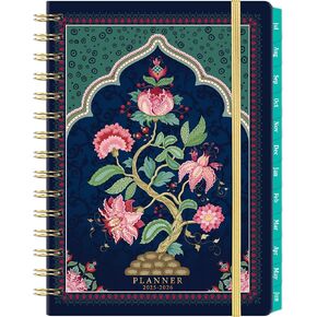 Planner 2025-2026 - 2025-2026 المخطط الأكاديمي من يوليو 2025 - يونيو 2026 ، المخططون الأسبوعي والشهري مع علامات التبويب الملونة والإغلاق المرن ، 6.4 "× 8.5"