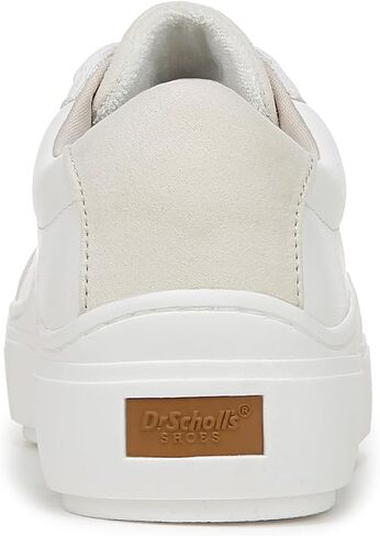 Dr. Scholl's Womens Time Off Sneaker White Smooth 5.5 M in Saudi Arabia