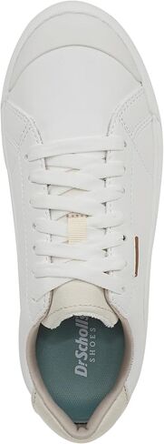 Dr. Scholl's Womens Time Off Sneaker White Smooth 5.5 M in Saudi Arabia
