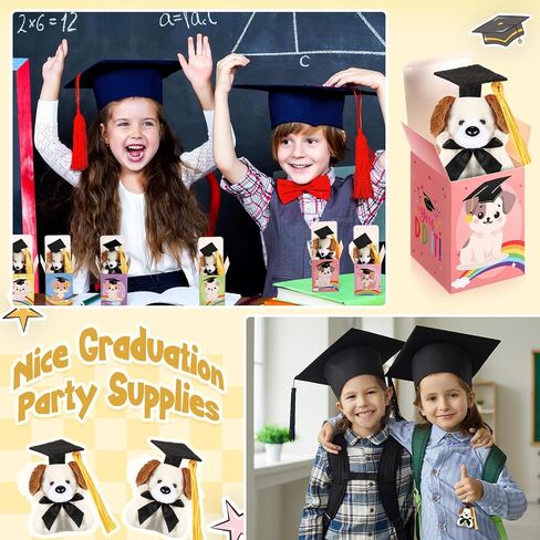 24 مجموعة Mini Graduation Plush Bear مع هدايا التخرج التخرج من سلسلة مفاتيح الحيوانات المحشوة مع مجموعة هدايا CAP لعام 2025 التخرج تخرج التخرج هدية تبادل الفصول الدراسية in Saudi Arabia
