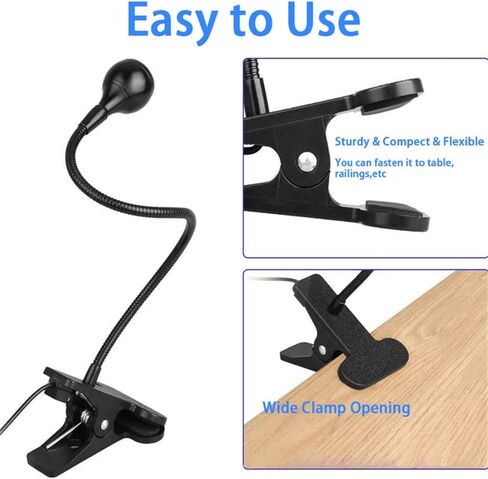 3W UV LED مصباح المكتب ، مرن GOSENECK و CHLAMP MINI DESK LIGH in Saudi Arabia
