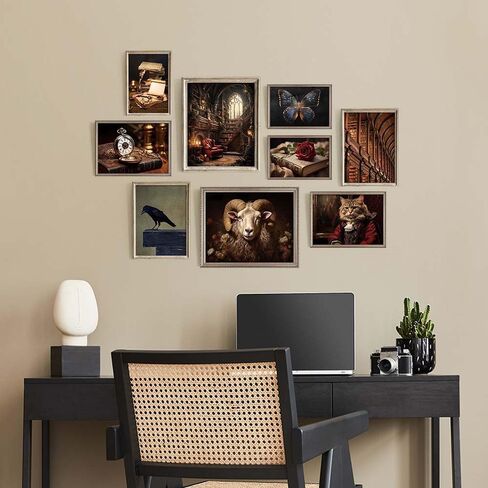 مطبوعات فنية جدارية من dodolo Sage Green، مجموعة من 6، ملصقات ماتيس مجردة، 8x10 بوصة، غير مؤطرة in Kuwait