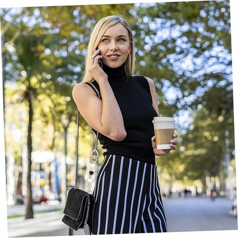 STOBOK 3pcs Bag Extension Chain Purse Handle Replacement Sling for Women Silver Purse Bag Extender Strap Body Tote Heart Extender Chain Claw Miss Metal in Kuwait