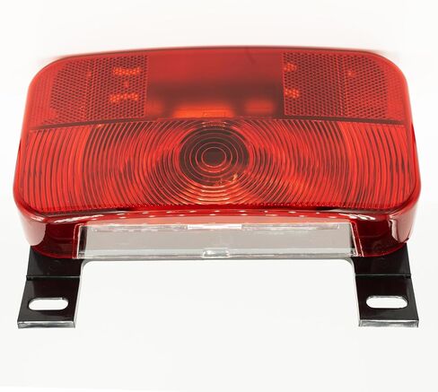 مصباح تثبيت على سطح Lumitronics RV - إيقاف/دوران/ذيل للمركبات الترفيهية، المقطورة، العربة، العجلة الخامسة، منزل متنقل (أسود) in Kuwait