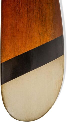 Authentic Models, Small Propeller, Vintage Wood Propeller, Black/Ivory with Honey Distressed Finish, Small in Kuwait