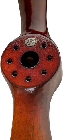 Authentic Models, Small Propeller, Vintage Wood Propeller, Black/Ivory with Honey Distressed Finish, Small in Kuwait