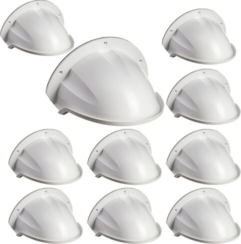 غطاء حماية لكاميرا المراقبة SDS DS-1250ZJ Universal Sun Rain Shade للكاميرا الخارجية للعش/الحلقة/القبة/الرصاصة - عبوة واحدة، أبيض in Kuwait