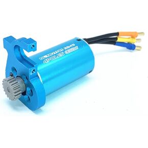 استبدال Kingval 2845 4300KV محرك بدون فرش مع حامل محرك وموتور متوافق مع WLToys 124017 124016 144010 124007 RC CAR