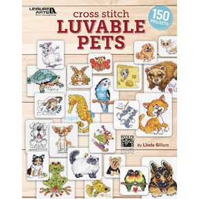 Leisure Arts XStitch Luvable Pets Bk