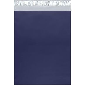12x15.5" Navy Poly Mailers (50-Pack)