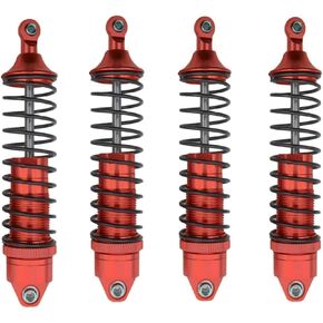 4pcs الكامل من الألومنيوم الصدمات عالية التخميد نوع امتصاص الزيت من 1/10 Traxxas Revo E-Revo E-Revo 2.0 الصدمات الخلفية الأمامية 5460 ترقية