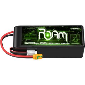 سلسلة Ovonic Roam Series 8S Lipo Battery 6200mAh 8S1P 150C 29.6V بطارية LIPO طويلة المدى مع XT90 مضاد للشراعة ل 8S Cinelifte طويل المدى متعدد المدى X-Class