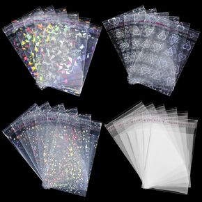200pcs laser photocard sleeves kpop ، sleeve photo photo flashing pvc ، حمض حرة خالية من التراكب الذاتي اللذيذة اللمسات الالتصاق photocard photocard id door bank pank streactor ، 2.56x3.54in