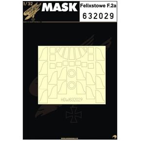 632029 1/32 Mask for Felixstowe F 2a Wingnut Wings Accessories for Aircraft