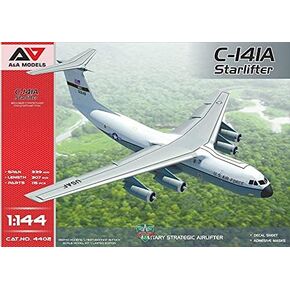نماذج A&A 4402-1/144-C-141A Starlifter. الطائرات العسكرية النموذجية البلاستيكية