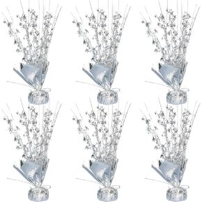 Gyufise 6 Pack Foil Foil Spress Concrate Table Table Table Table Centerpieces Decor