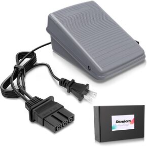 دواسة قدم الخياطة وسلوب الطاقة من أجل الأخ - متوافق مع JX2517 ، LX3817 ، LS2125 ، XM2701 ، XL2600 ، LX3125 ، 1034D ، LX2500 ، XL5130 ، GX37 ، LS2400 ، XR374 ، LS1520 - بديل لرجال #j00360051