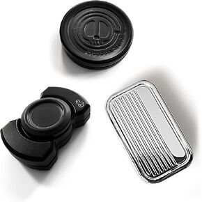 Metal Magnetic Toys Pack - EDC Fidget Slider ، Spinner ، و Haptic Flaceer - مثالي للقلق ، ADHD/ADD ، تخفيف الإجهاد ، والتركيز المحسن. (Slider Spinner و Haptic Coin)