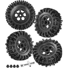 RC 1.9in العجلات إطارات ألياف الكربون faceplate لـ 1/10 TRX4 TRX6 SCX10 I III III 90046 AXI03007 VS4-10 GEN8 MST CFX D90 CAPRA