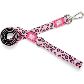Max & Molly Classic Dog Leash ، مقبض قبضة Comfort ، نسيج نوبرين متين وقوي ، أجهزة فضية مصابة بالفرش