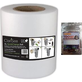 حلو الحوض Clarisea 5000 استبدال Fleece D-D لـ Clarisea SK-5000 الجيل 1 إلى الجيل 3 Free Aquarium Fish Food (One Clarisea 5000 Fleece)