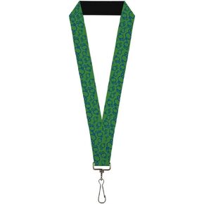 Lanyard Toy Story Rex Pose Scales Greens Blue