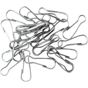 100pcs anti corrosion metal lanyard clasp zipper slider zipper j clip 304 stain steel clip clip hook spring hook for zip keychain wallet and stain