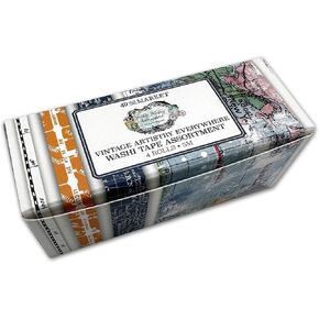 فنية خمر في كل مكان Washi Tape 4/PKG - تشكيلة