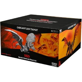 مصغرة Wizkids D & D Nolzur الرائعة: Gargantuan Tiamat ، Gray