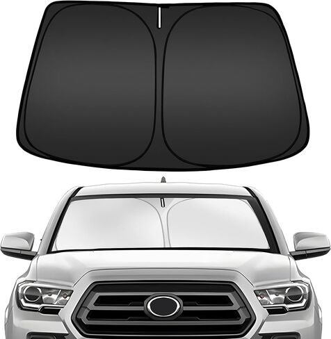 ARISMOTOR Windshield Sun Shade for Chevrolet Chevy Colorado 2023-2025, Custom Fit Foldable Front Window Sunshade Sun Visor Protector, Block UV Rays Keep Your Car Cooler in Saudi Arabia