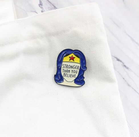 Flairs New York Premium Handmade Enamel Lapel Pin Brooch Badge (Freddie with Crown, 1 Pin) in Kuwait